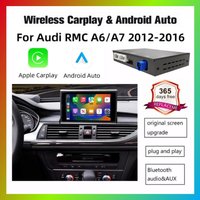 ANYFAR Wireless Carplay Android Auto Interface Retrofit Kits For Audi A6 C7 A7 2012-2016 RMC System Decoder Box Module Airplay