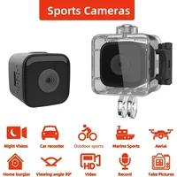 1080p SQ28 Outdoor Waterproof Sports Camera Portable Car Mini DV Camera High Definition Aviation Small Direct Recording Camera