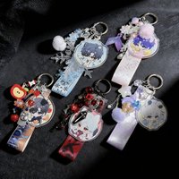 Anime Love and Deepspace Xavier Sylus Caleb Acrylic Car Keychain Accessories Bag Charm Backpack Pendant Keyring Birthday Gifts