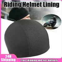 AliExpress NONE Skull Cap Helmet Liner Beanie, Cooling Mesh Cycling Running Hat For Men Women, Quick-drying Cycling Inner Hat Fits Under Helmets