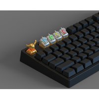 Harry Potter Keycap Golden Snitch Azkaban DIY Backlit Kawaii Keycap Classic Gaming Custom KeyCap Anime Personalized Gift