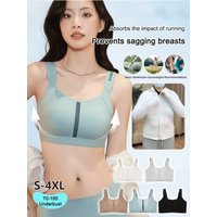 Summer Sports Bra for Women, Seamless Anti‑Sagging Shaping Bralette, Thin Breathable Comfort Support Bra Daily Wear