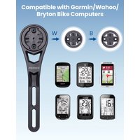 AliExpress RAVEMEN AOM06 Bike Mount For Garmin Wahoo Bryton GPS GoPro Out-Front Bicycle Lightweight Bracket Aero Integrated Design Durable