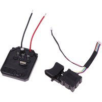 Control Board+Switch For Dayi 2106/161/169 Brushless Electric Wrench Motherboard Accessories Speed Switch Drive Board Controlle