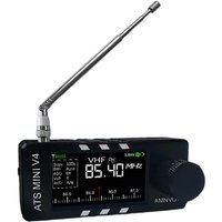 A98Z V4 DSP ATS MINI SI4732 Radio New ALL Band Receiver FM AM SSB LSB USB, Built-In Hi-Z Headphone Amplifier Circuit