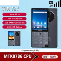 QIN F25 Google Play 3.54 Inch 6GB RAM+128GB ROM Mobile Phone 2700mAh Russian Hebrew Arabic keyboard 4G LTE Smartphone Android 14 image 4