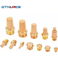 Pneumatic Brass Exhaust Muffler BSL M5 1/8" 1/4" 3/8" 1/2" Silencers Fitting Noise Filter Reducer Connector