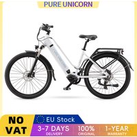 PURE UNICORN U8 27,5-Zoll-Mid-Drive-E-Bike für Damen, 48V 500W 14Ah Akku, Drehmomentsensor, Elektrofahrrad mit hydraulischer Bremse
