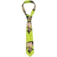 Men's Tie Mr Beans Neck Ties Classic Casual Collar Tie Graphic Business Quality Necktie Accessories