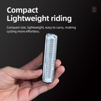 RGB Vibrant Bicycle Tail Light 750mAh Memory Mode Rainbow LED Bike Light Warning Rear Light USB Charging Cycling Equipment
