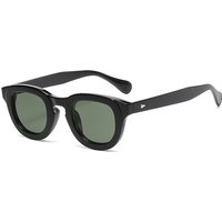 AliExpress Julyrays Cycling 2024 New Female Oval Frame Sunglasses Thick Frame Small Face Personality Retro Sun Glasses Multi Color Fashion Glasses