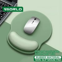 Gradient color mouse pad, comfortable wrist rest, non-slip mouse pad, soft mouse pad and wrist rest, computer desktop mouse pad