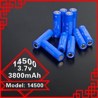 14500 Rechargeable Lithium Battery 3.7V 3800mAh for Electric Toothbrush Shaver Smart Lock High Capacity Long-Lasting