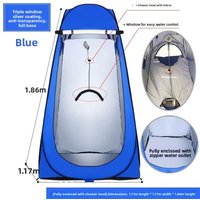 Portable Indoor Shower Bathroom Thickened Warm Tent Changing Room Bathing New Free Shipping Camping Outdoor Travel Gear