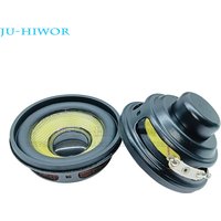2pcs 4 Ohms 5W 52mm Round 16 Core Dual Neodymium Magnetic Waterproof Speaker 2 inch Yellow Glassfiber bluetooth Loudspeaker