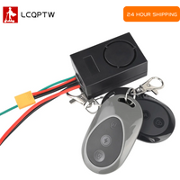 36-55V 115dB Anti-theft Alarm with Remote Control for Xiaomi M365 for Ninebot Max G30 Scooter XT30/XT60 Connector Security Bell