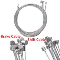 AliExpress NONE 5pcs 2M MTB Bicycle Brake Line Stainless Steel Bike Inner Shift Brake Cable Bicycle Speed Line Fixed Gear Inner Cable Line Wire