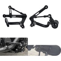 Motorrad-Mittelsteuerungs-Kit Hebel-Bremshalterung Schaltgestänge-Set für Harley Touring Road King Electra Street Glide 2009-2025