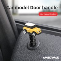 1pcs Car Design Interior Door Lock Pin Cover Sticker For MINI COOPER F54 F55 F56 F57 F60 R55 R56 R57 R60 Countryman Accessories