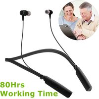 JINGHAO Hearing Amplifier Rechargeable Anti Lost Convenient Neckband Hearing Aids 80hours Work Time