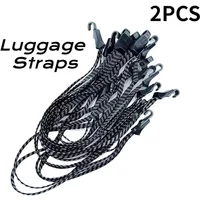 AliExpress NONE 2PCS Luggage Straps Elastic Rope Luggage Three Ropes Elastic Mountain Bike Shelf Fixed Bundling Strap Tension Rope Accessories