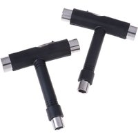 Multi functional wrench repair tool, skateboard roller, skateboard T-shaped tool