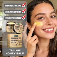 WOODSLEEP Tallow Honey Balm Powerful Moisturizing Keep Skin Moist Smooth Relieve Dryness Easy To Absorb