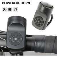 Bike Horn Electric Bicycle Bell Powerful Rechargeable Bicycle Bell Ring Horn Bells Cycle Safety Sound Alarm Bicycle Accessories