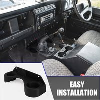 Double Hole Beverage Cup Holder For Defender 300Tdi Td5 Models 1994 to 2006RDX Short Center Console Cup Holder