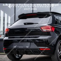 Rear Spoiler Wing For Seat Ibiza Mk5 FR & Standard 2017-2025 Hatchback Custom Roof Wing Boot Lip Splitter Decoration Gloss Black