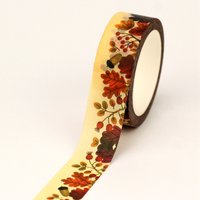 NEW 1PC 10M Decorative Oak Leaves and Acorns Washi Tape DIY Adhesive Sticker Masking Tape Stationery Scrapbooking Supplies