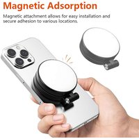 Smartphone Magnetic Fill Light Mini Selfie Light 3 Modes Adjustable Brightness for Phone