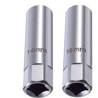 Spark Plug Socket Wrench Key Adapter 14mm 16mm Install Replace Repair Kit Torque Magnetic Remove Removal Gap Tool Mechanical