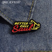 Cartoon Text Enamel Pin Brooch Badge Call Custom Jewelry Women Men's Lapel Hats Shirts Wholesale Accessories Decoration
