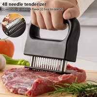 1PC New 48 Needle Tenderizer for Home Use Stainless Steel Cooking Tool for Steak Tendon Breaking Tool for Steak and Steak Beater