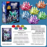 DIY Scientific Experiment Set Technology Toy Crystal Planting Fun Parent-child Communication Chemical Crystallization Principles
