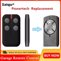 Télécommande électronique de porte, 433 Mhz, Code roulant PR-2, remplacement de l'émetteur Powertech à 4 canaux