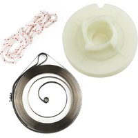 Recoil Starter Pulley Spring Repair Kit For Zenoah G2500 Chinese 2500 25cc Chainsaw Chain Saw Spare Spring Pulley Rope Tool Part