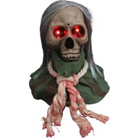 1pc Halloween Scary Yard Decorations Long Hair Glow Crawling With Horror Sound Glowing Eyes Halloween Party Haunted House Gift