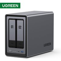 UGREEN NASync DXP2800 2 Bay Desktop NAS N100 Quad core CPU NetworkING Attached Storage (Diskless) 4K 8GB DDR5 RAM