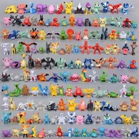 24pcs Pokemon Action Figure Pikachu Anime Model 2-3CM Ornamental Decoration Mini Model Doll Toy Kids Christmas Gifts