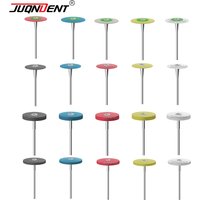 Dental Rubber Diamond Polishing Wheels Polisher Disc HP 2.35mm For Ceramic Porcelain Zirconia Grinding Polishing Dental Products