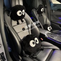 Car Headrest Cute Coal Ball Children's Car Sleeping God Car Pillow Car Sleeping God Car Pillow Car Sleeping God