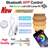 Newly upgrade For Bambu Lab kit 001 APP Controlled Bluetooth Enabled Color Changing RGB Light Parts DIY Model Hardware 3d Parts