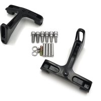 Motorcycle Parts Black Passenger Footboard Floorboard Mounting Bracket for Harley Davidson 1993-2020 Touring Trike
