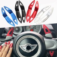 Für MINI MK2 Roadster Coupe Paceman Cooper S JCW R55 R56 R57 R58 R59 R60 R61 LCI Lenkrad Aluminium schaltwippe Verlängern