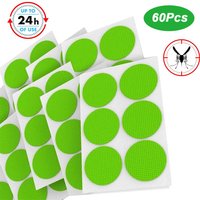 60pcs Upgraded Version Of Anti-mosquito Stickers Natural Safe Mosquito Repellent Patches For Camping Swimming Outdoor Travel