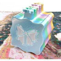 DIY Craft Diamond Painting Bowknot Tray With Lid Beading Plates Storage Flip Drill Tray Multi functional Embroidery