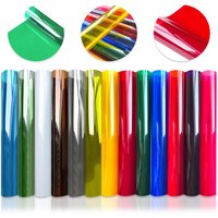 13pcs 20x30cm Bundle Window Film Stained Glass Decorative Uv Window Sticker Vinyl Self Adhesive DIY Window Decal for Glass Home