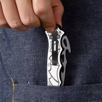 Robust Metal Pocket Clip for Knife Back Mount Easy Install Compact Waist Clip Outdoor Hiking Camping Folding Tool Accessory